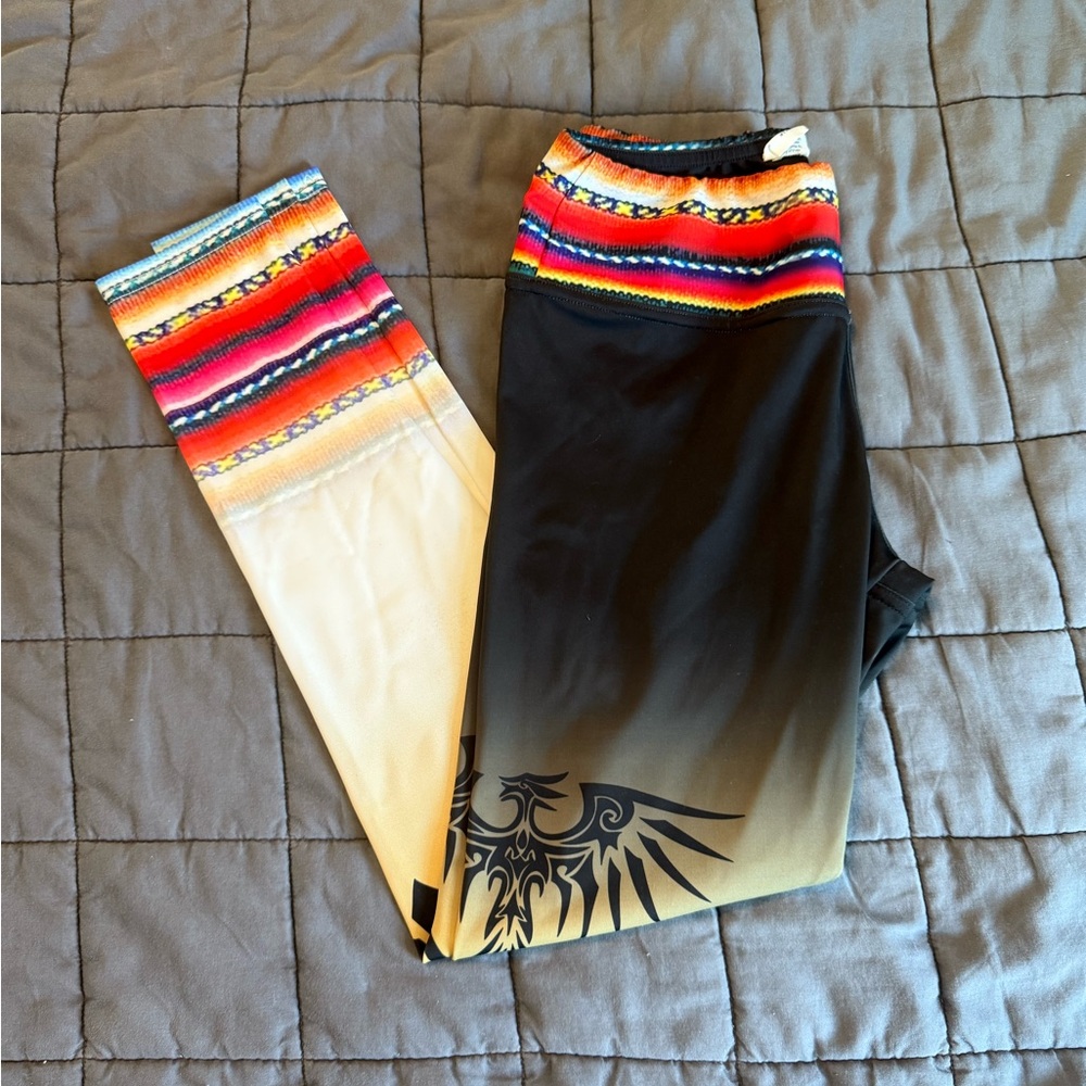 Colorful Tribal Print Leggings